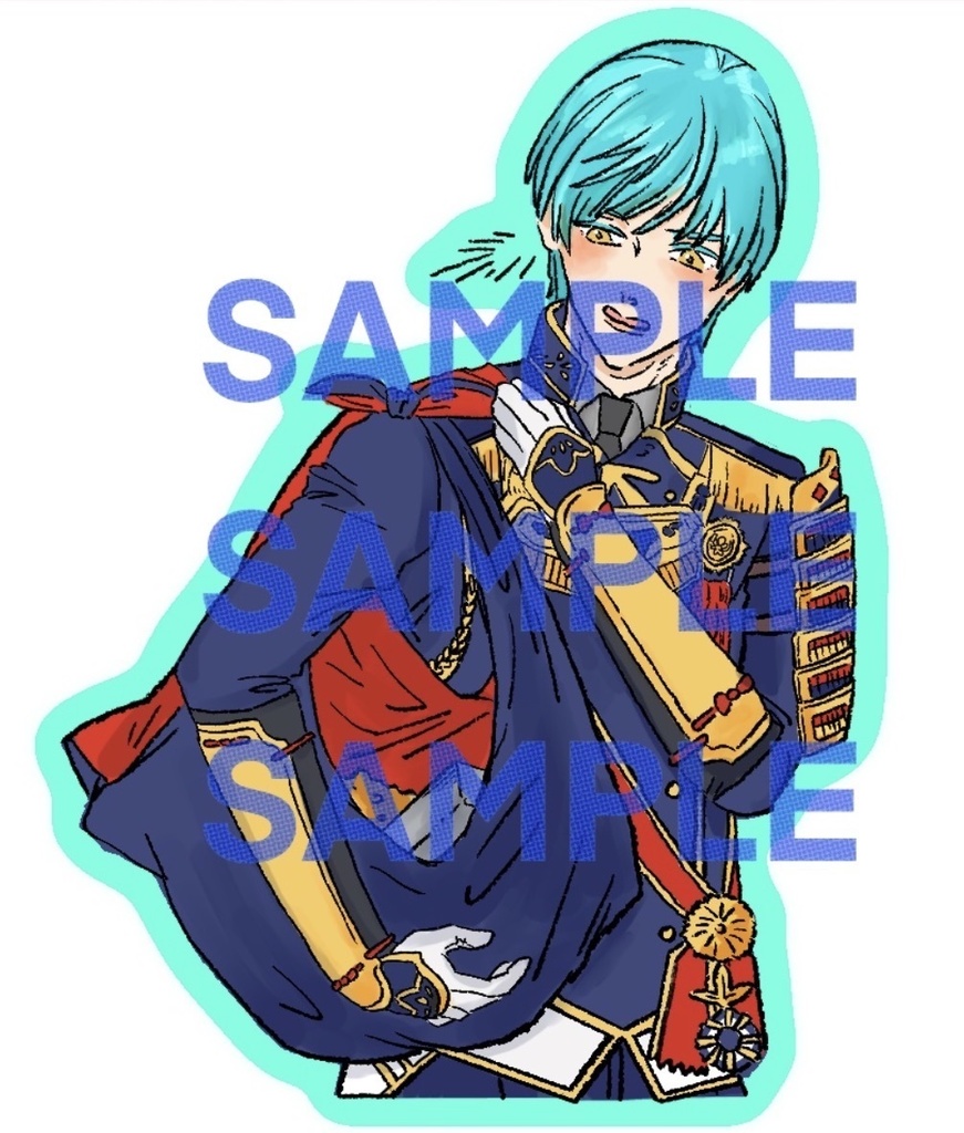 マントバッグ一期くん(ステッカー)