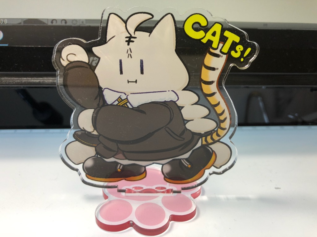 もぐみあかり(とらねこ)アクリルスタンド