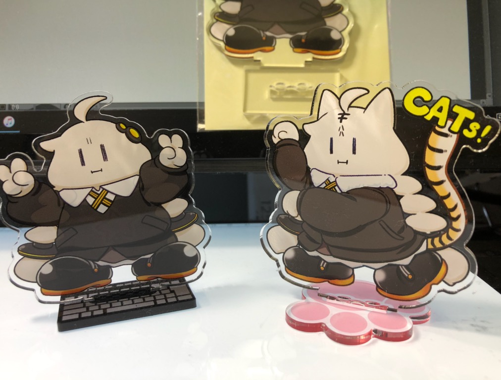 もぐみあかり(とらねこ)アクリルスタンド