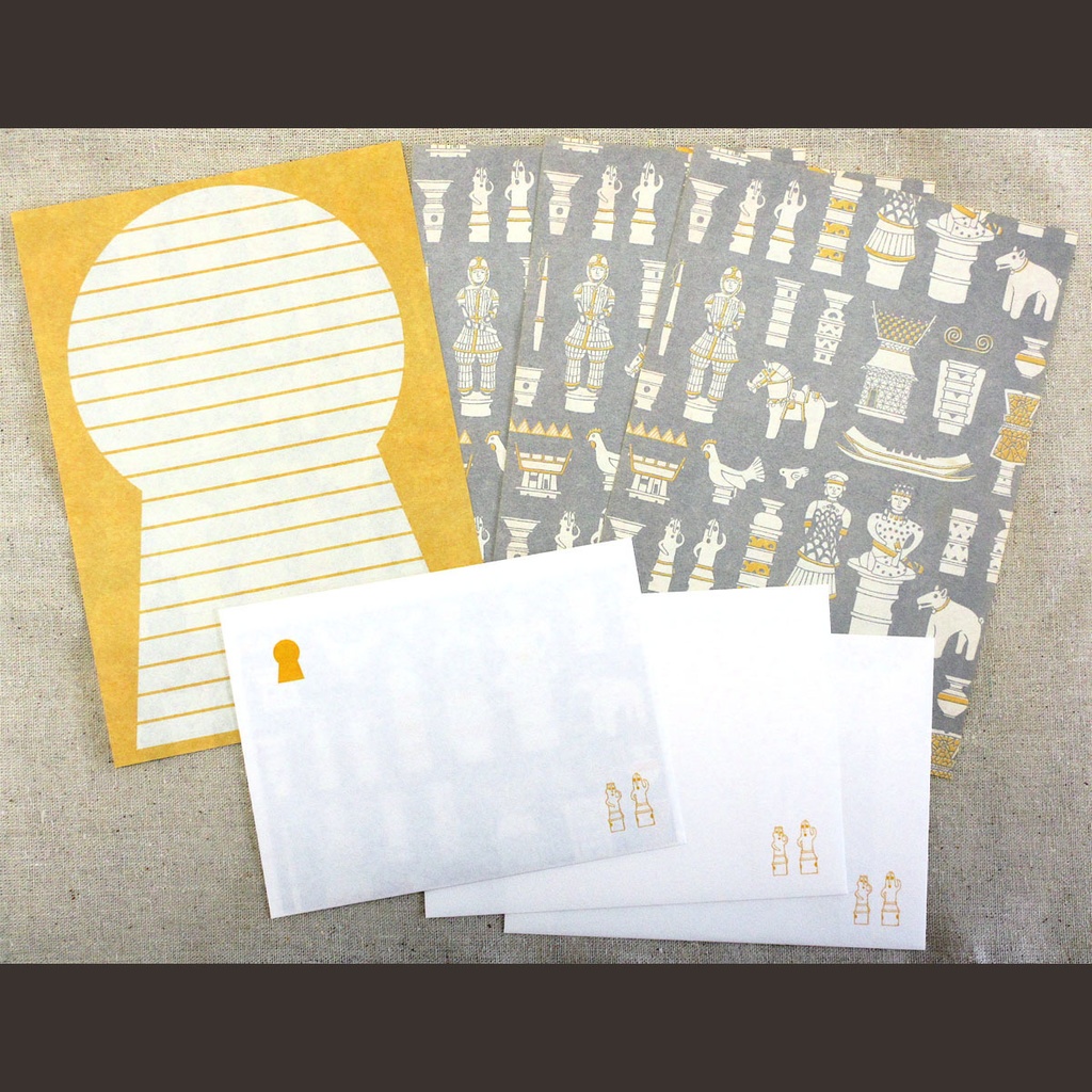 レターセット「はにわづくし」