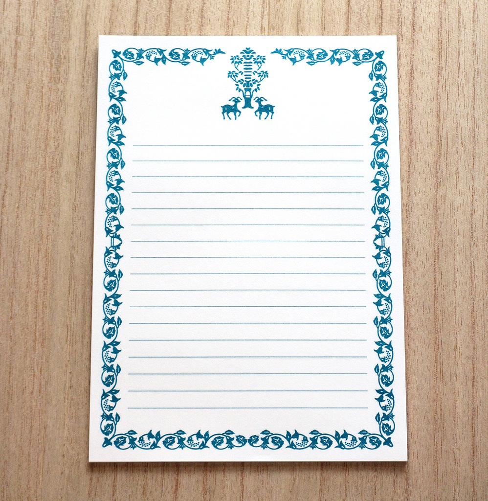 レターパッド「山羊と葡萄」