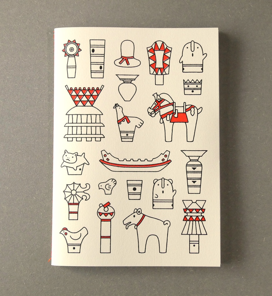 B6ノート「ハニワのかたち」