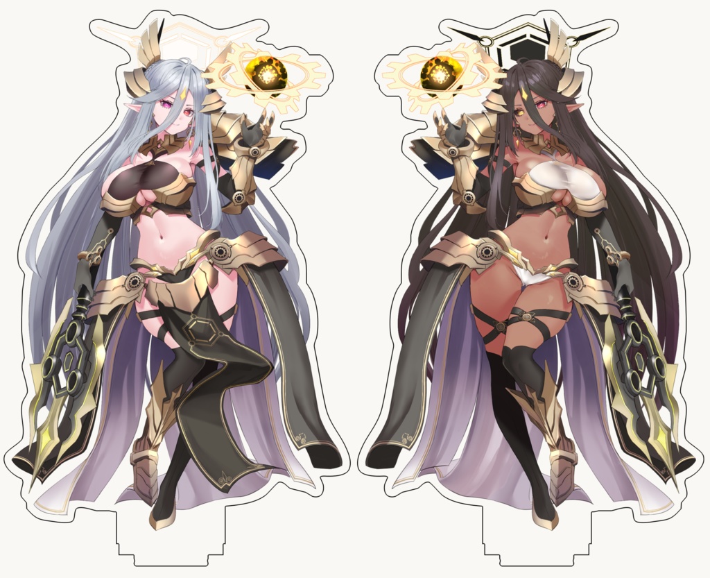 Λkashaオルトリンデ　両面アクリルスタンド