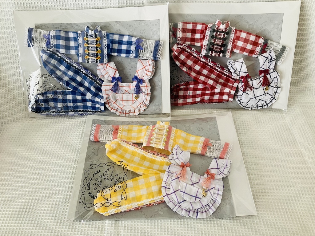 【22cm、初代、ハルモニアサイズ】エプロンチャイナコーデセット