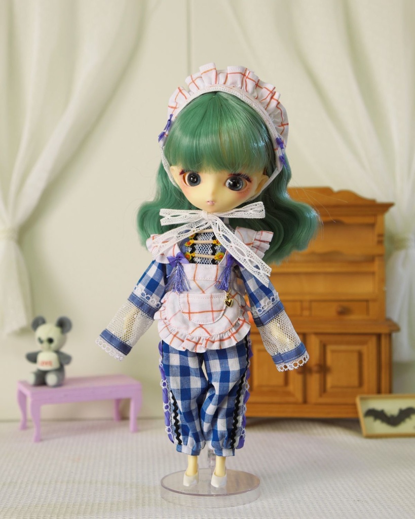 【ハルモニア、初代サイズ】エプロンチャイナコーデセット