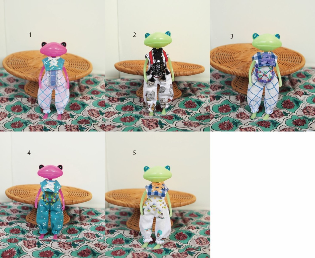 4/28～【ワンダーフロッグサイズ】エンブロイダリーサロペット 2