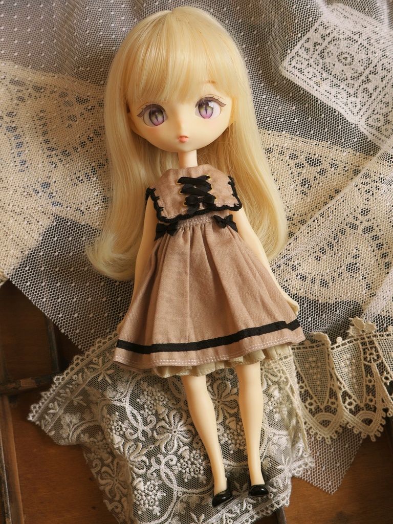 【受注】スープルラインリボンドレス