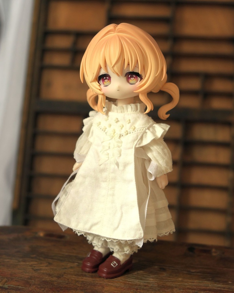 受注【ボニバニ6・ハルモニアサイズ】メルベイユリボンドレスセット
