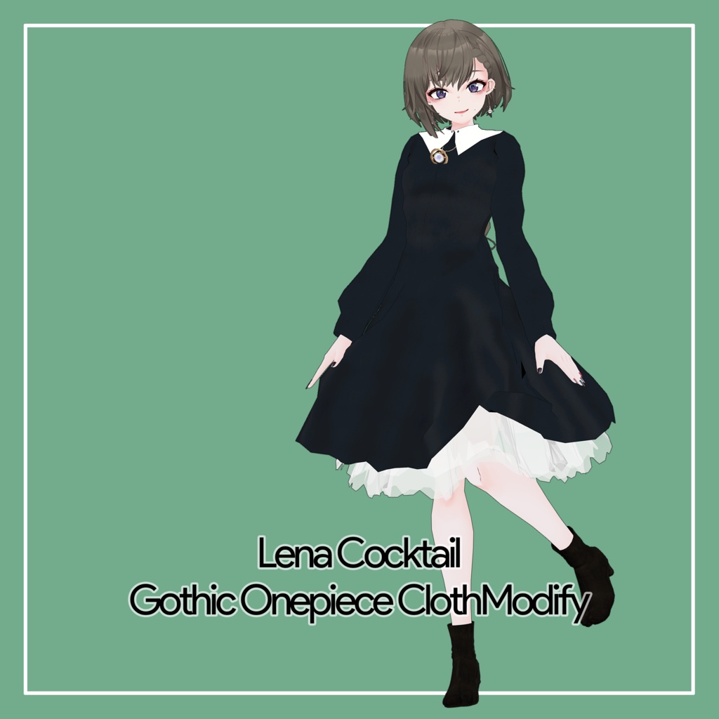 レナ・カクテル専用 Gothic Onepiece ゴシック ワンピース（Cloth版）