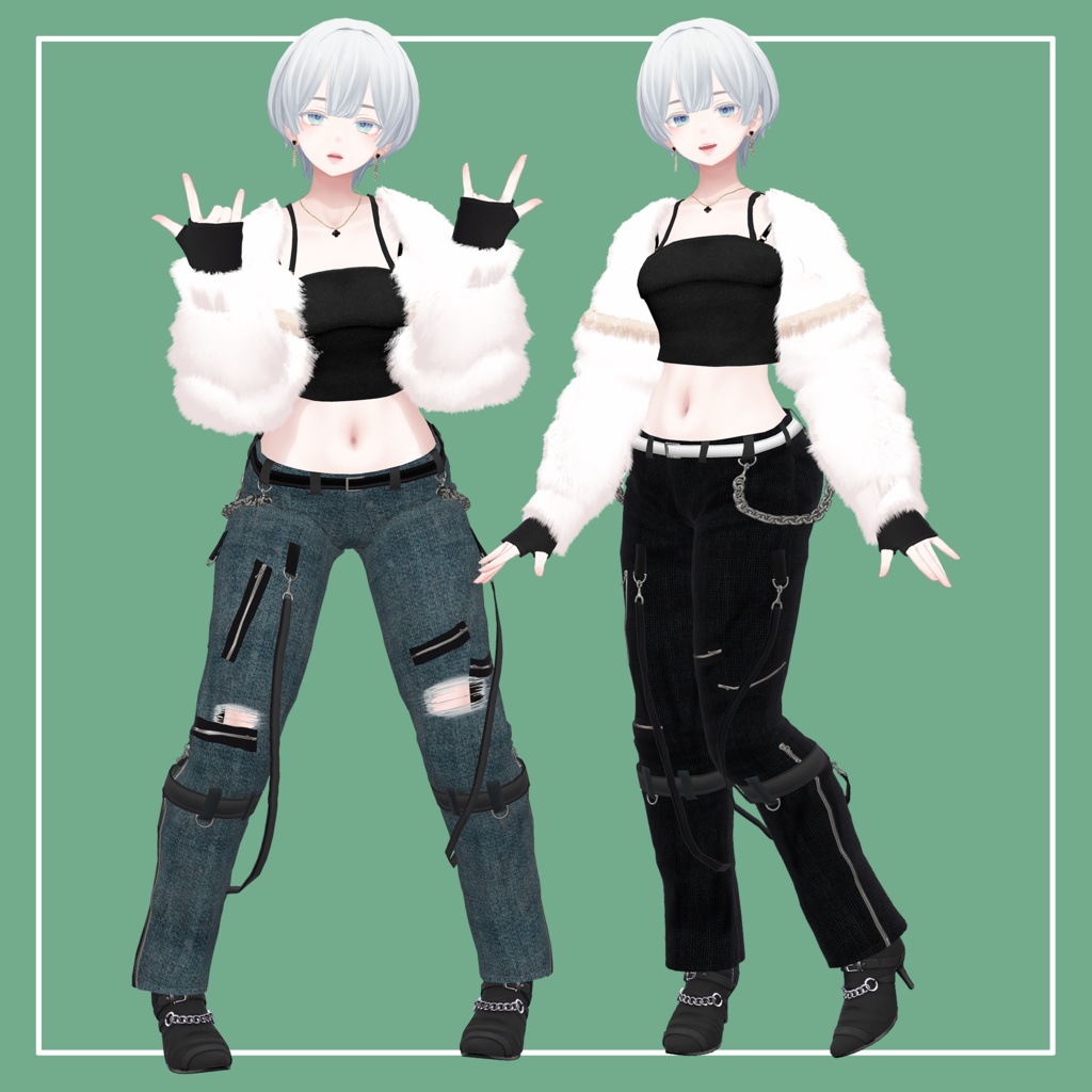 VRChat向け 森羅-Shinra- PunxPants(MA対応)