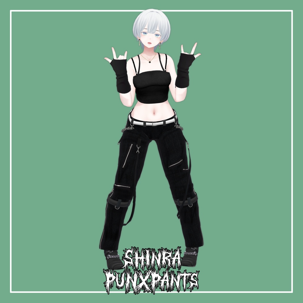 VRChat向け　森羅-Shinra- PunxPants（MA対応）