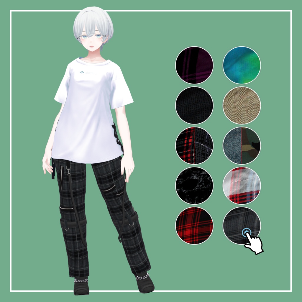 VRChat向け 森羅-Shinra- PunxPants(MA対応)