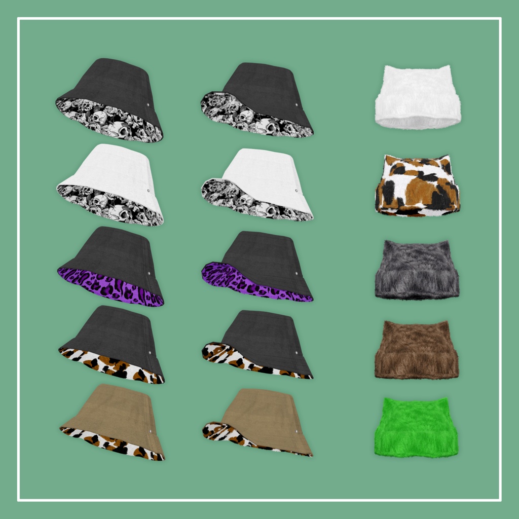 Shinra-森羅- 用 帽子のセット