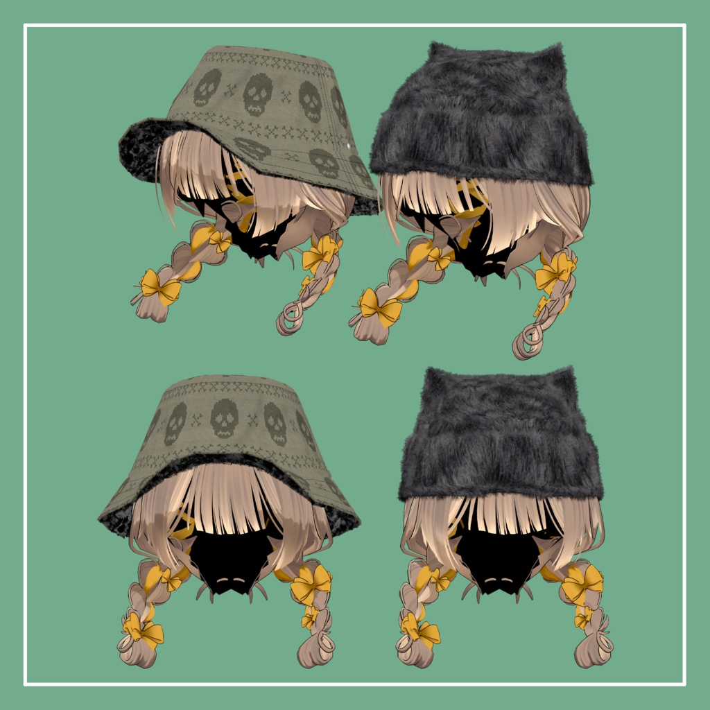 Shinra-森羅- 用 帽子のセット