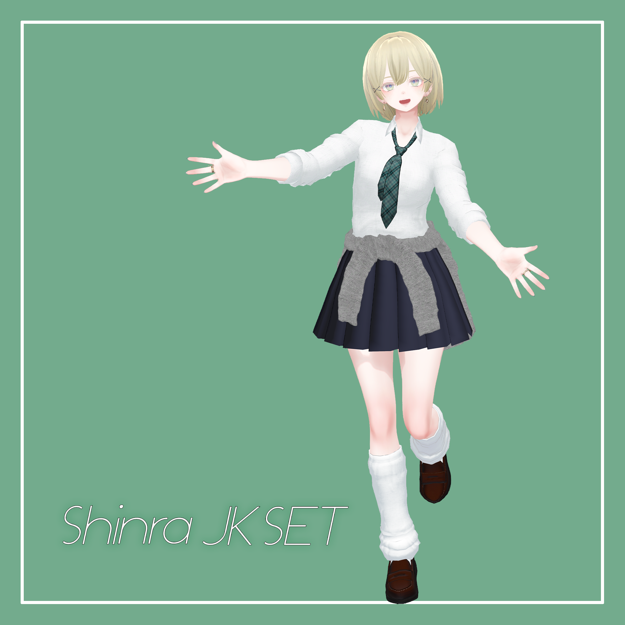 VRChat向け Shinra 森羅 JK Set(MA対応) えれさとのお店 BOOTH