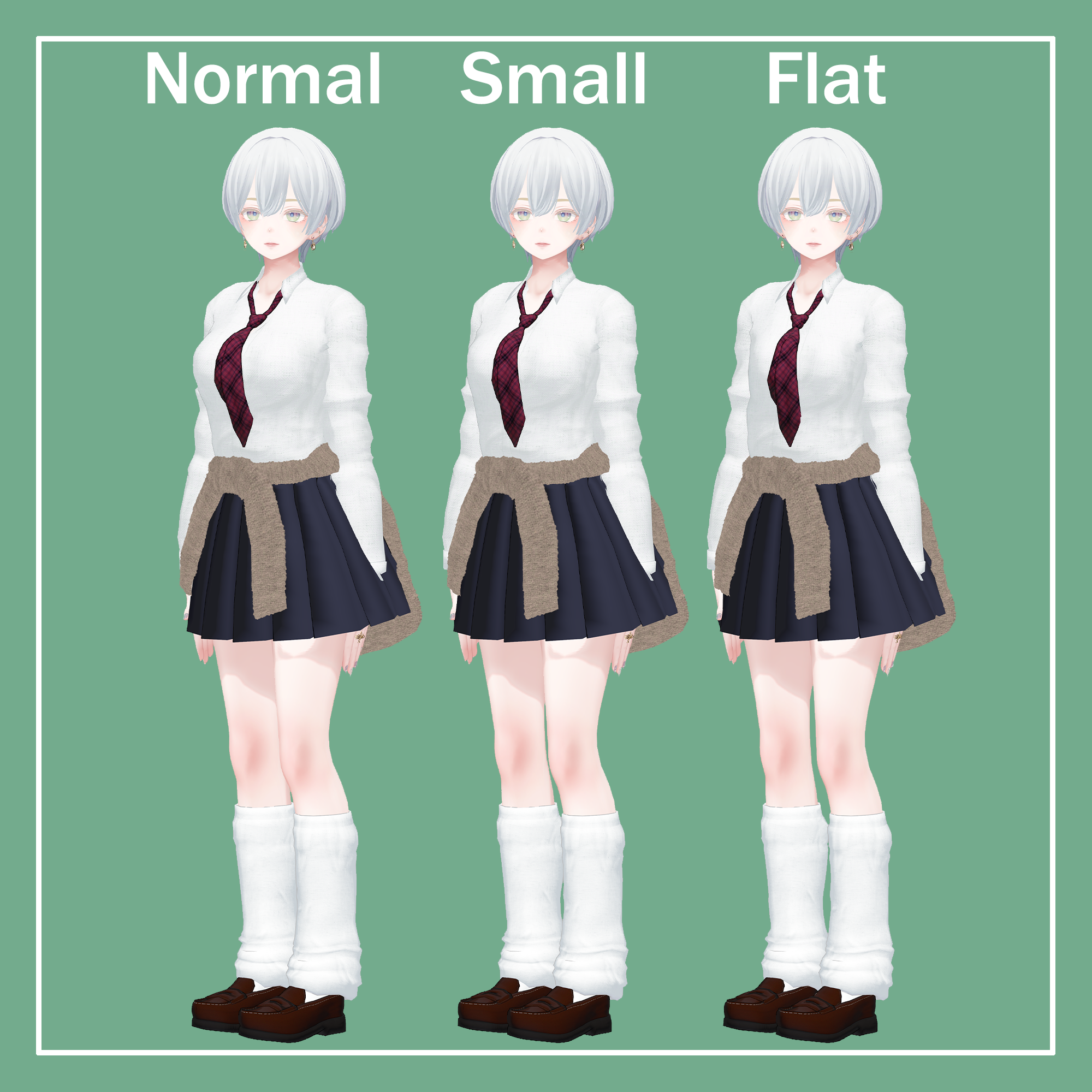 VRChat向け Shinra 森羅 JK Set(MA対応) えれさとのお店 BOOTH