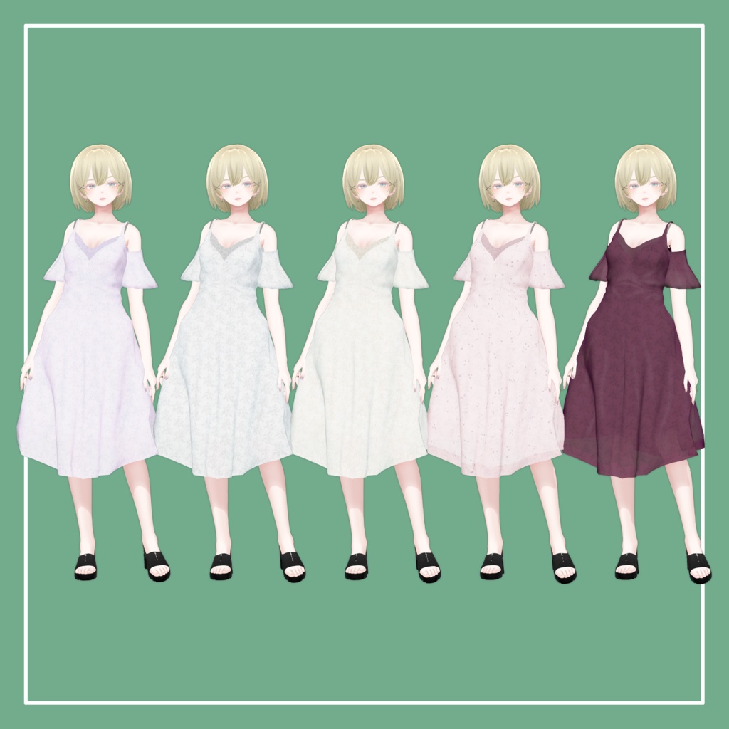 【VRChat向け】森羅-Shinra- Onepiece(MA対応)