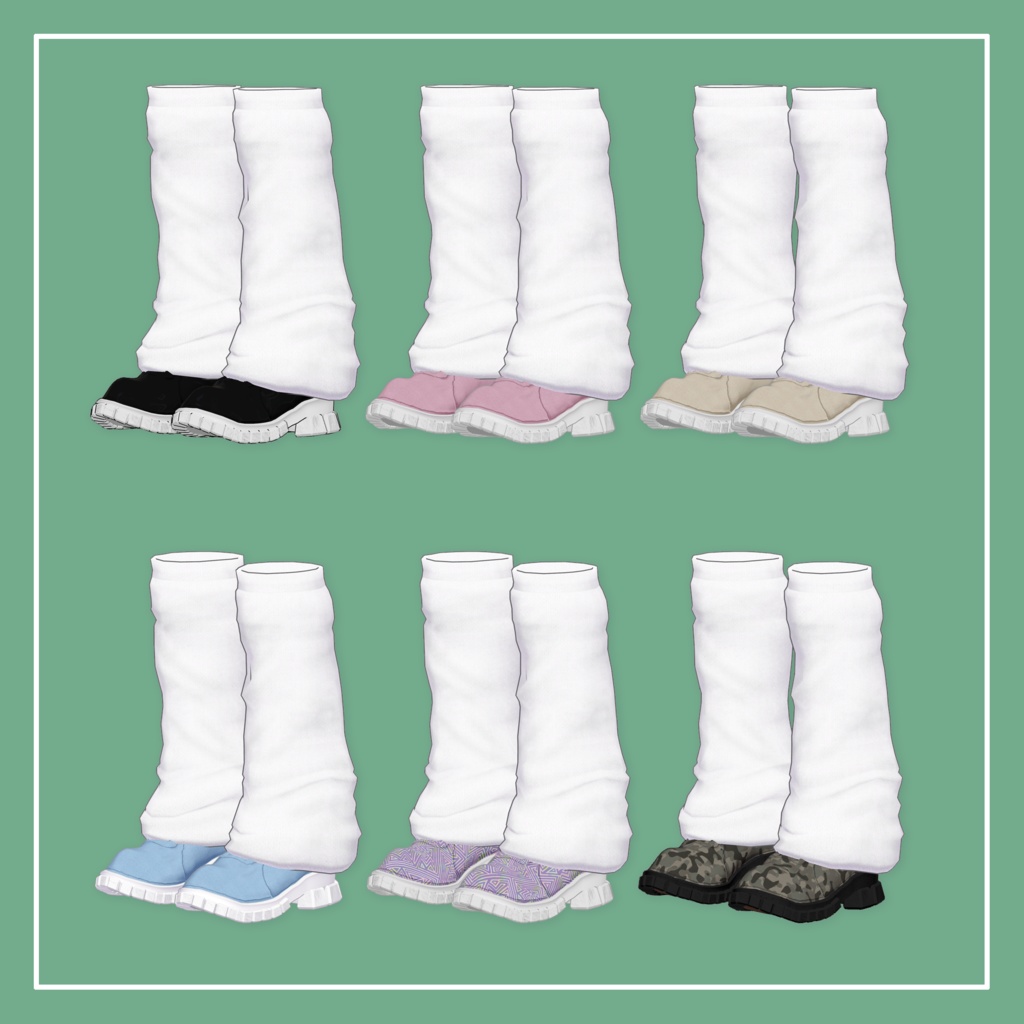 Lapwing・森羅用 LooseSox&Boots(MA対応)