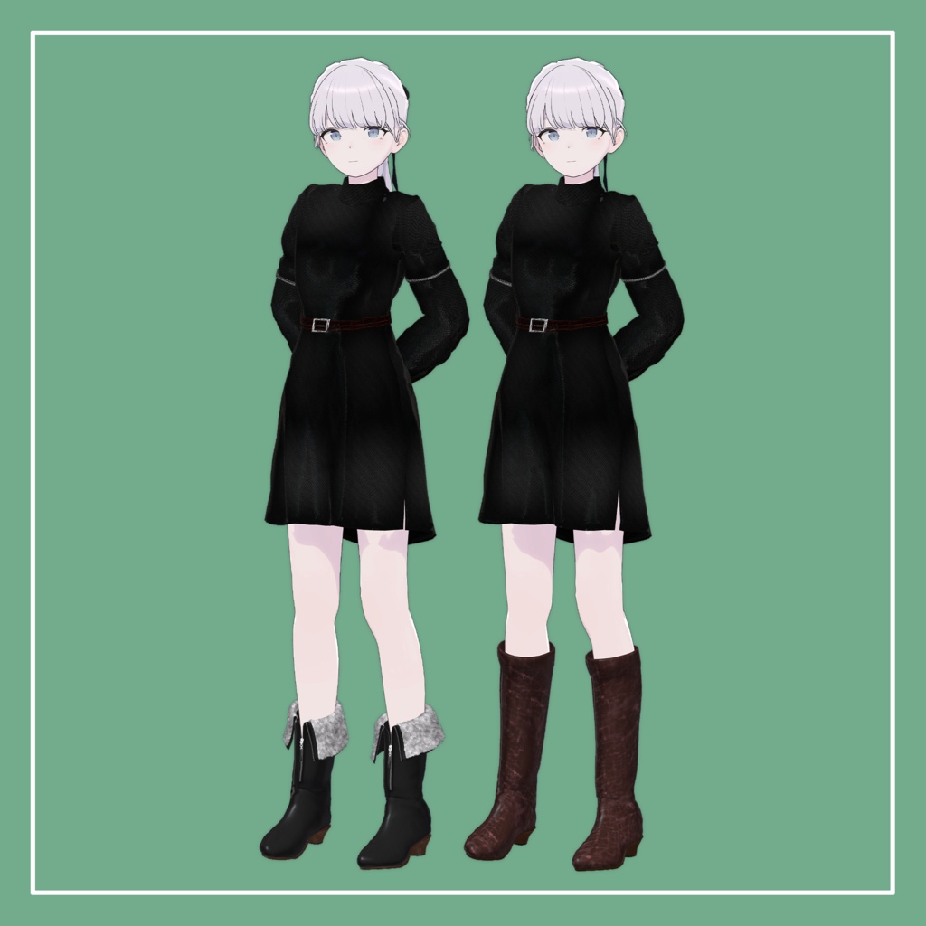 【VRChat】森羅用 LongBoots(MA対応)