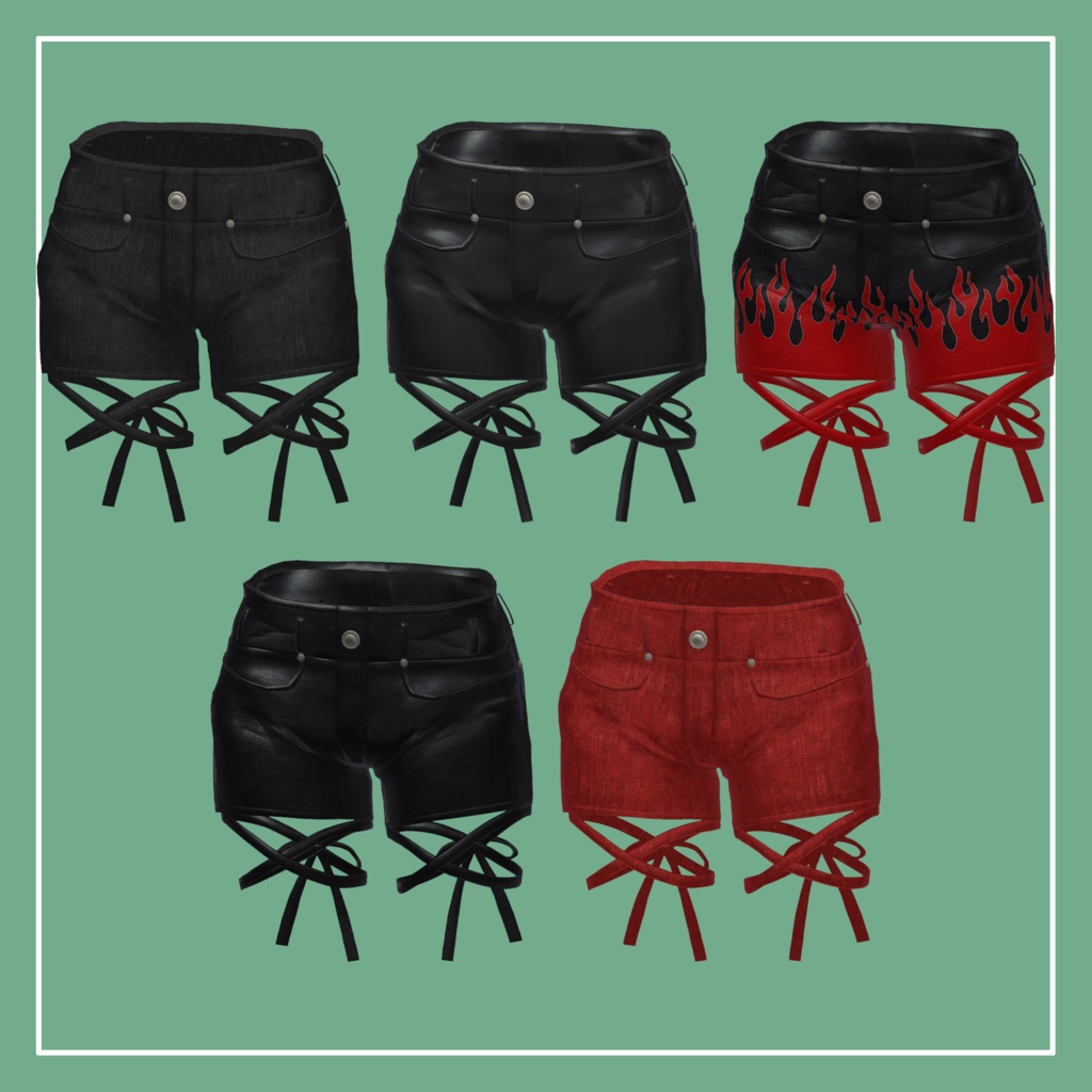 【VRChat】森羅専用 Riders Jacket Set(MA対応)