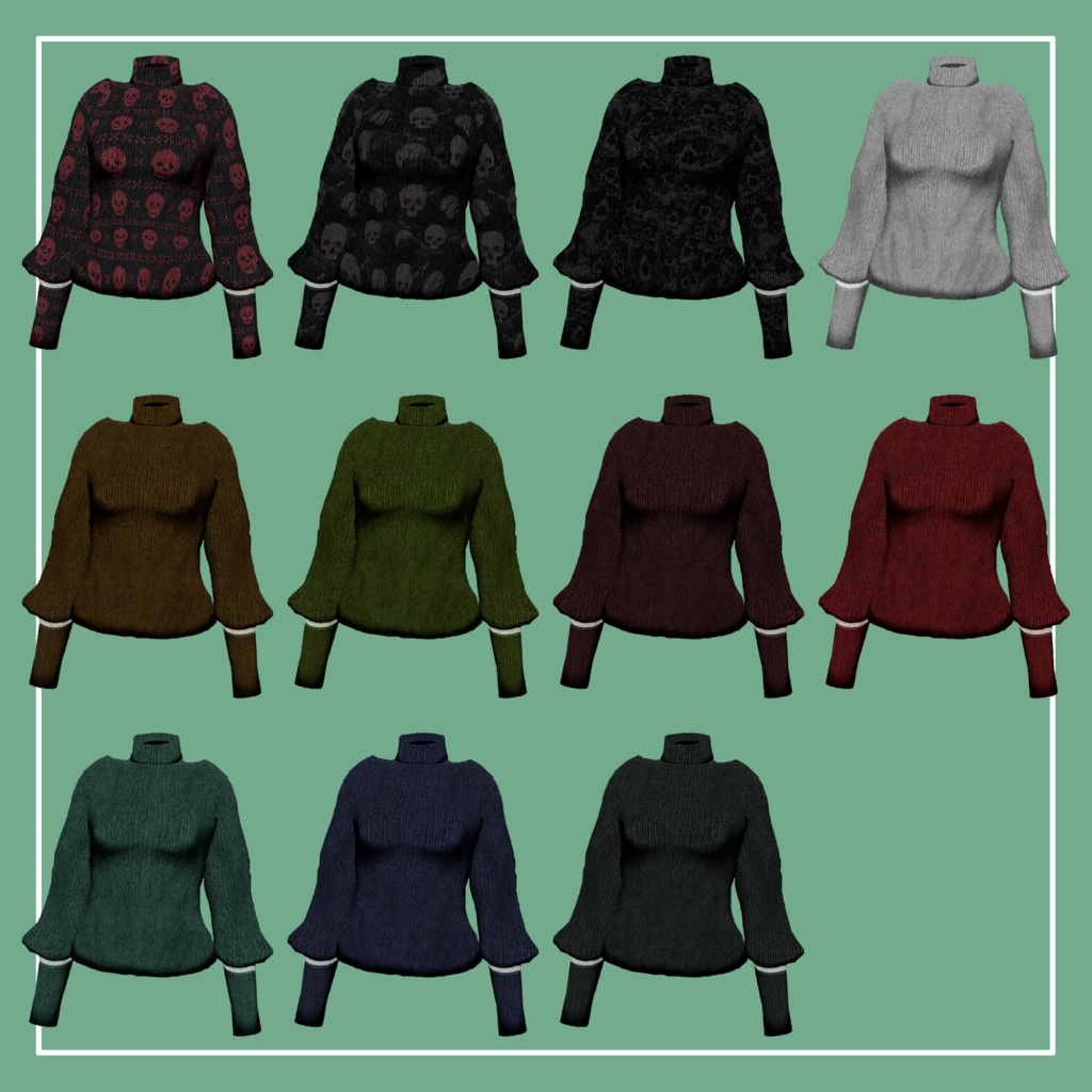 【VRChat】森羅専用 Riders Jacket Set(MA対応)
