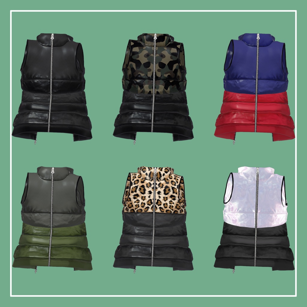 【VRChat】森羅専用 DownBest&DownSweat(MA対応)