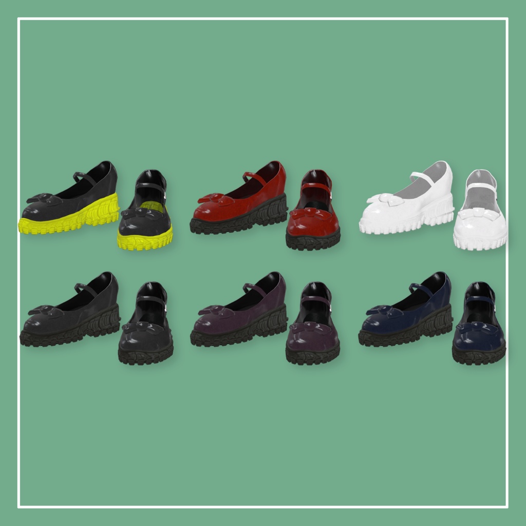 【VRChat】森羅専用 Pumpus Sneaker(MA対応)