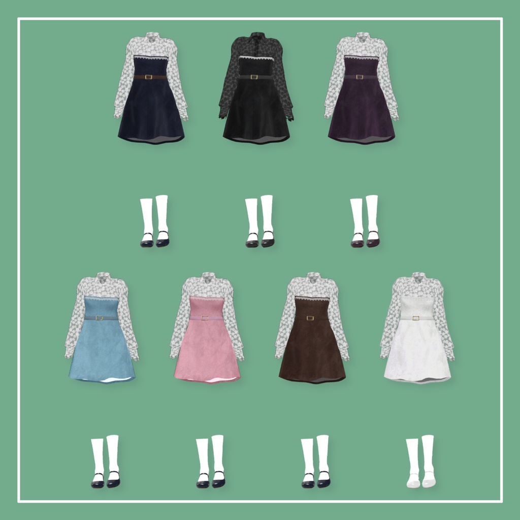 【VRChat】森羅専用 SeerOnepiece(MA対応)