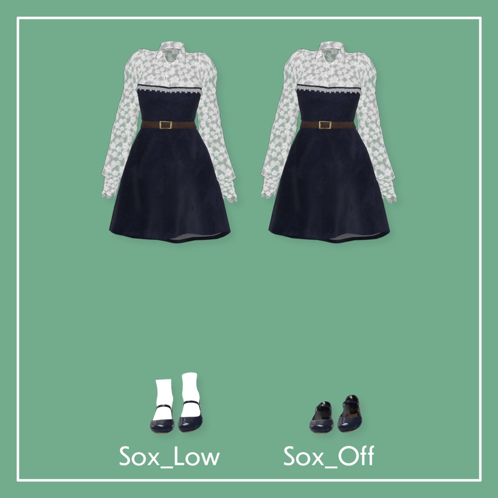 【VRChat】森羅専用 SeerOnepiece(MA対応)