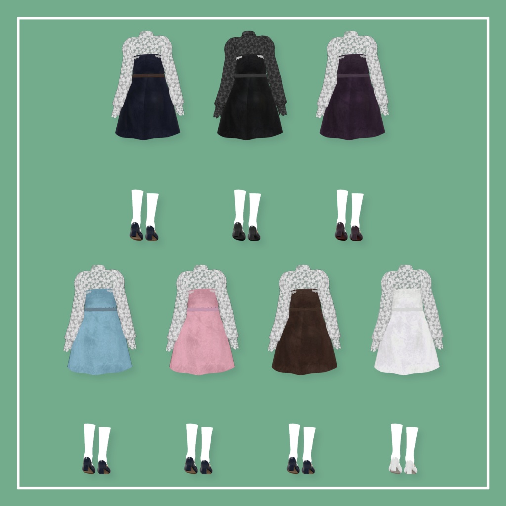 【VRChat】森羅専用 SeerOnepiece(MA対応)