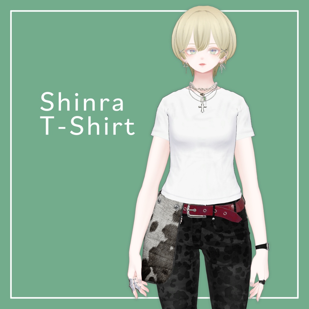 【VRChat】森羅専用 Tシャツ(MA対応)