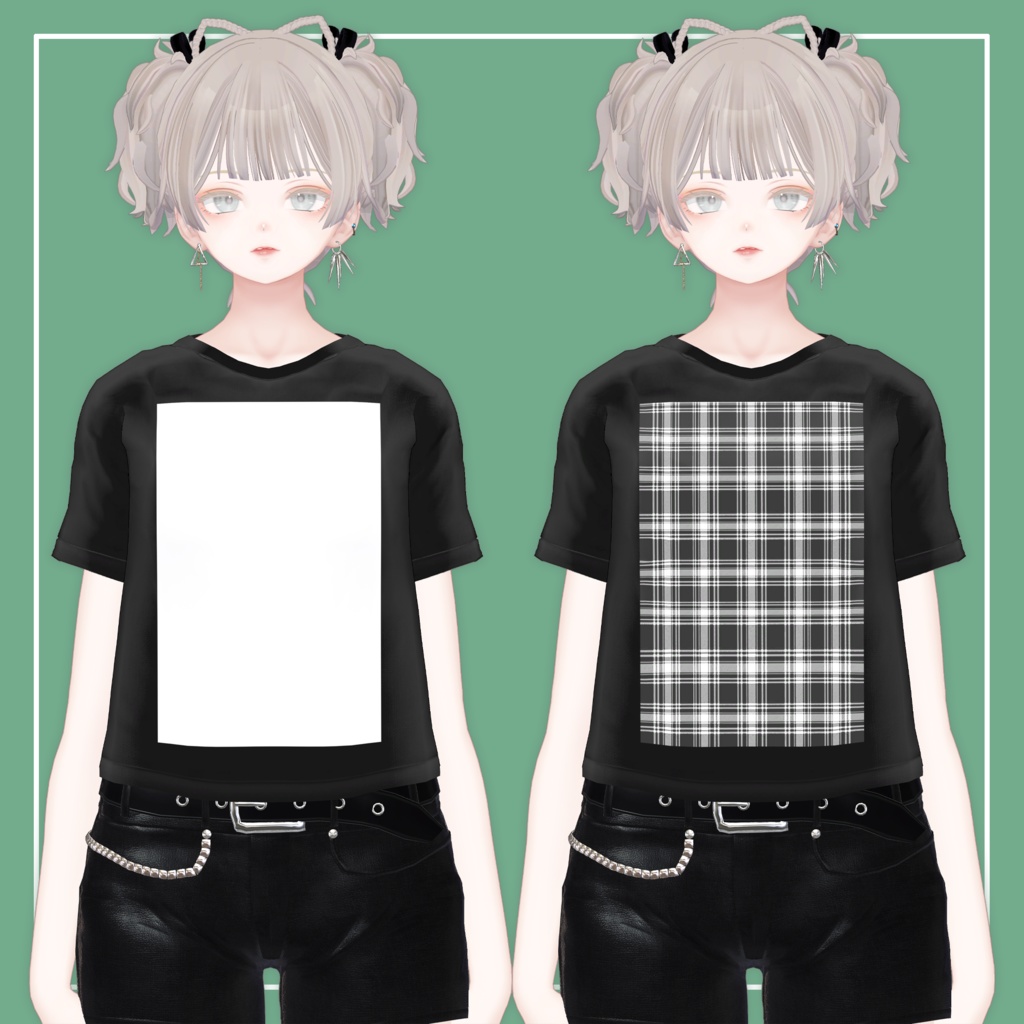 【VRChat】森羅専用 Tシャツ(MA対応)