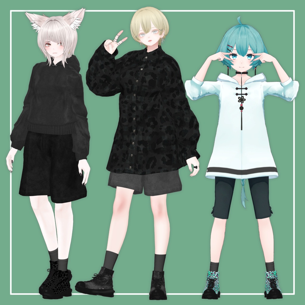 【VRChat】ES Hi Cut(MA対応)