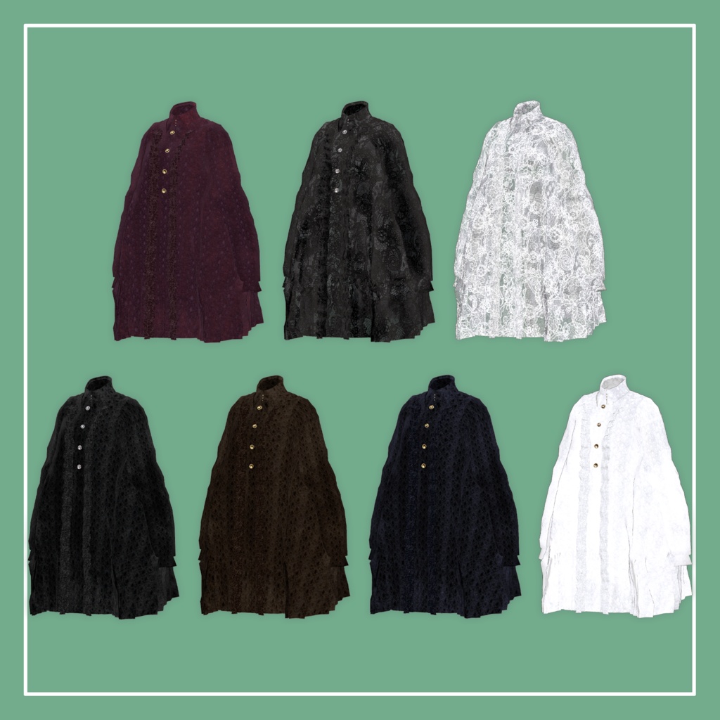 【VRChat】森羅専用 WideOnepiece & KneeHigh Boots(MA対応)