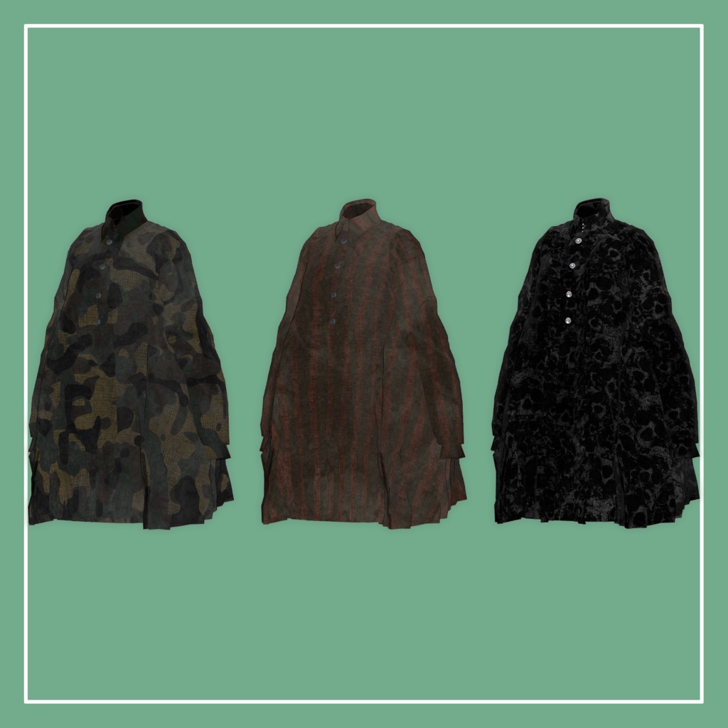 【VRChat】森羅専用 WideOnepiece & KneeHigh Boots(MA対応)