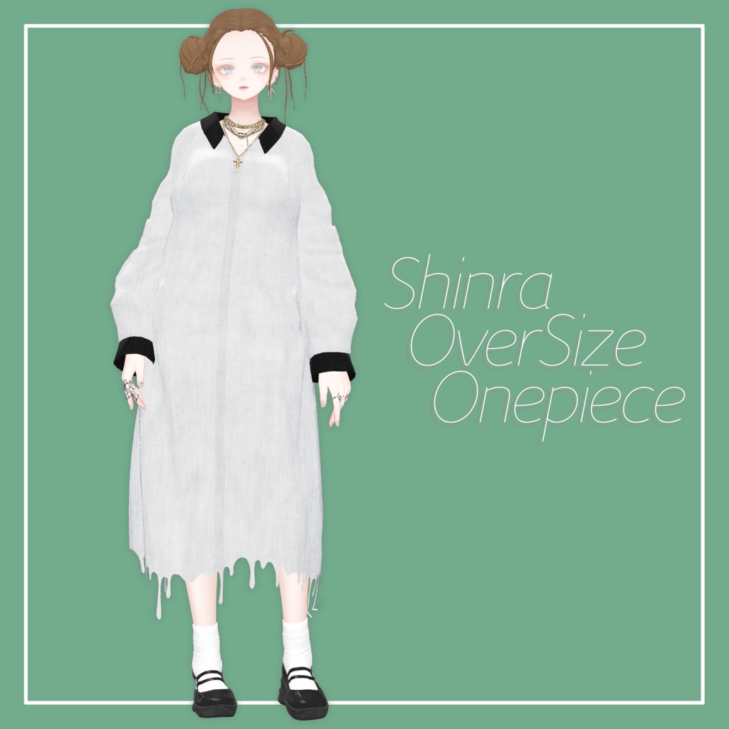 【VRChat】森羅専用 OverSize Onepiece（MA対応）