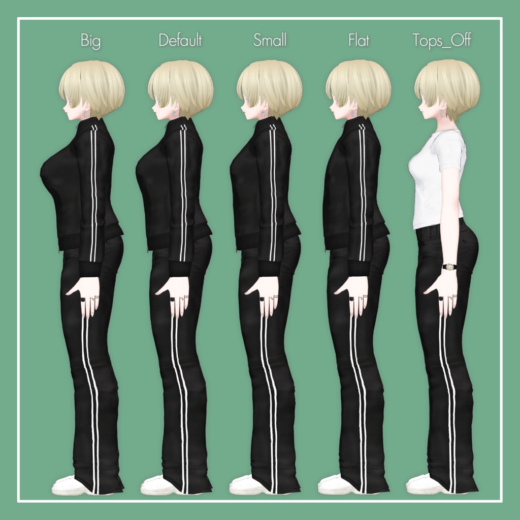 【VRChat】森羅専用 Jersey Setup(MA対応)