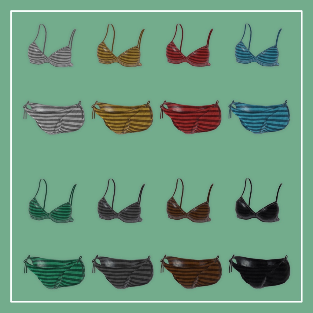 【VRChat】森羅専用 Swim Set(MA対応)