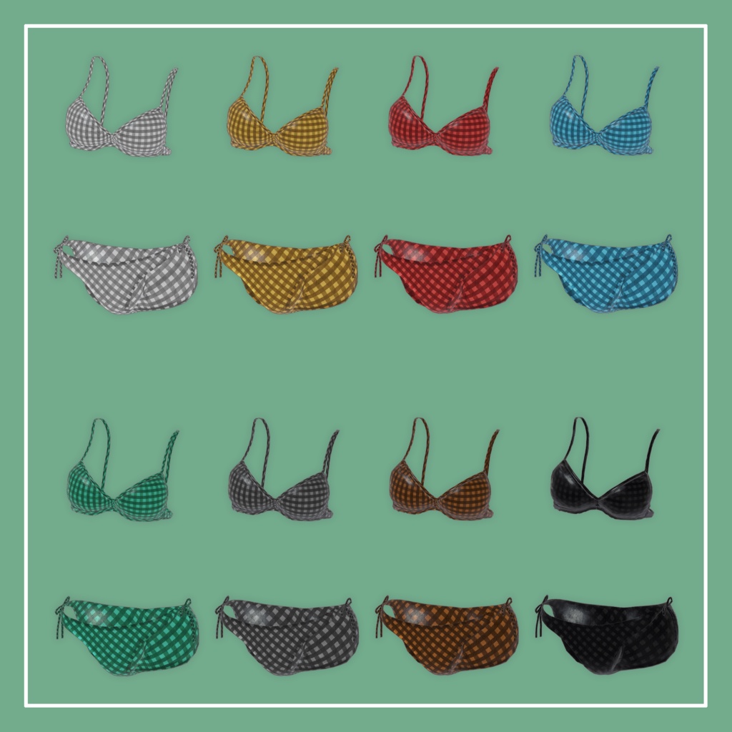 【VRChat】森羅専用 Swim Set(MA対応)