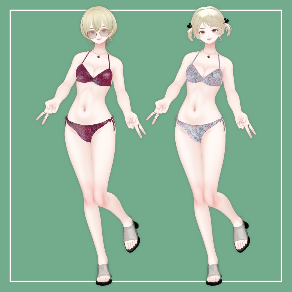 【VRChat】森羅専用 Swim Set(MA対応)