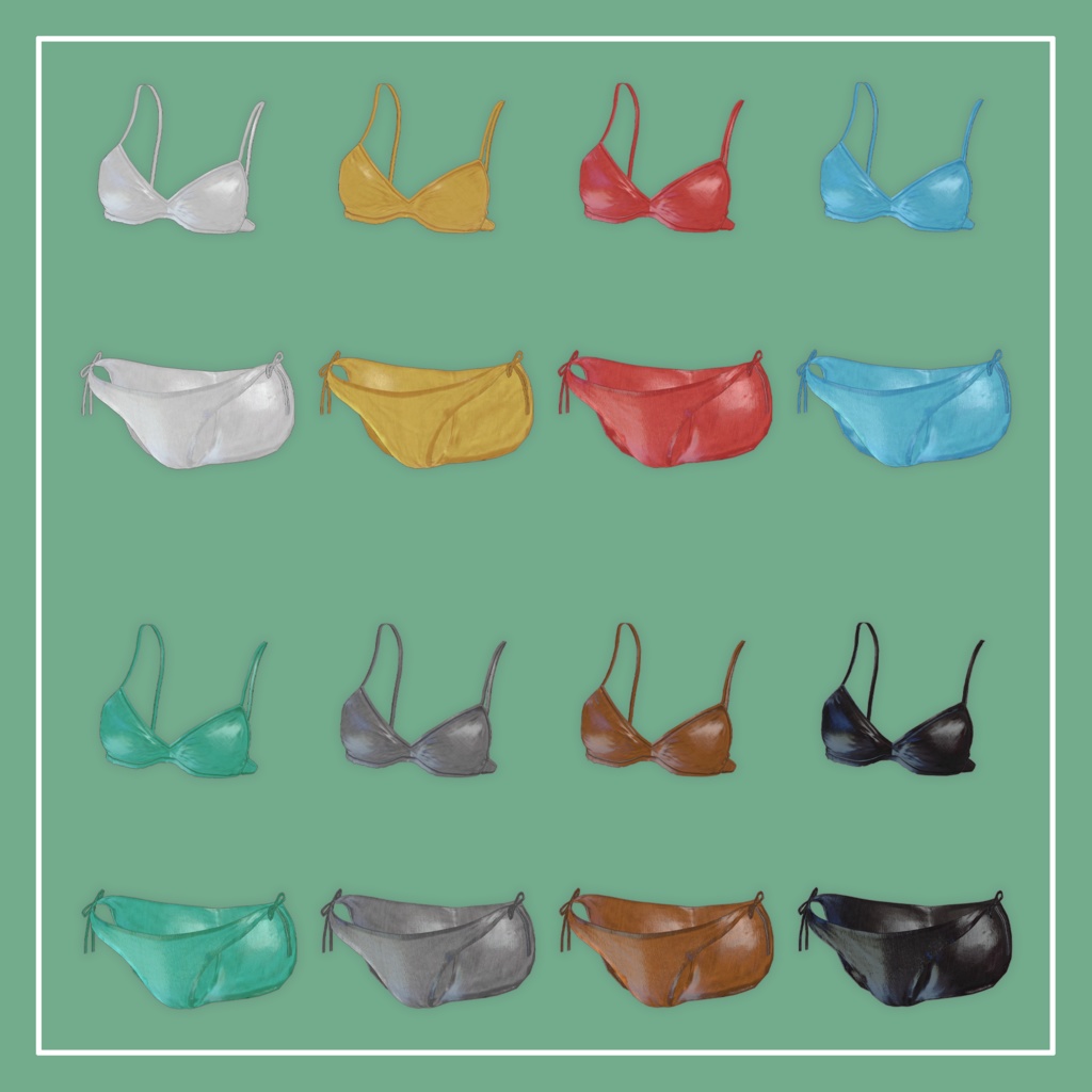 【VRChat】森羅専用 Swim Set(MA対応)