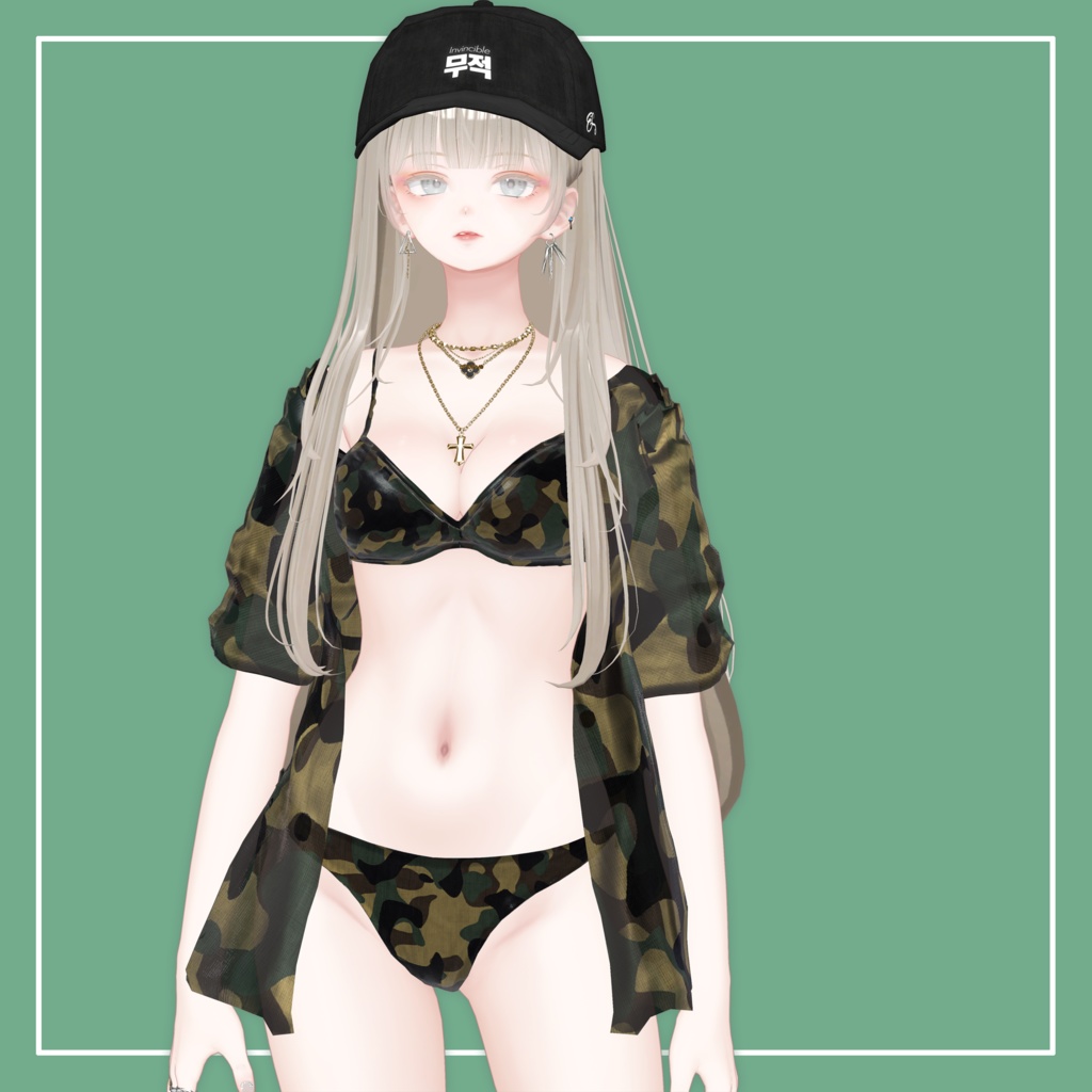 【VRChat】森羅専用 Swim Set(MA対応)