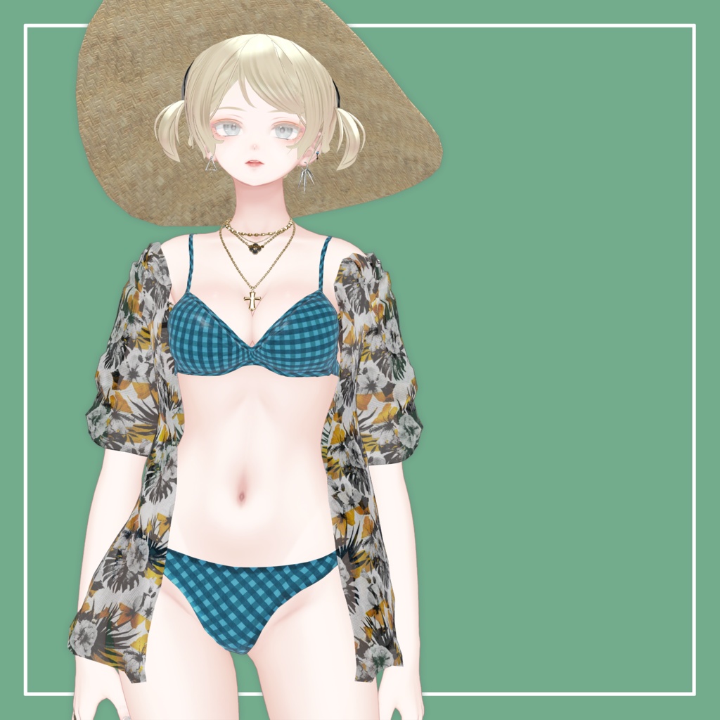 【VRChat】森羅専用 Swim Set(MA対応)