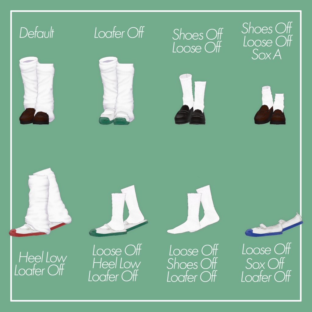 【VRChat】ビナア<Binah>専用 JKSet(MA対応)