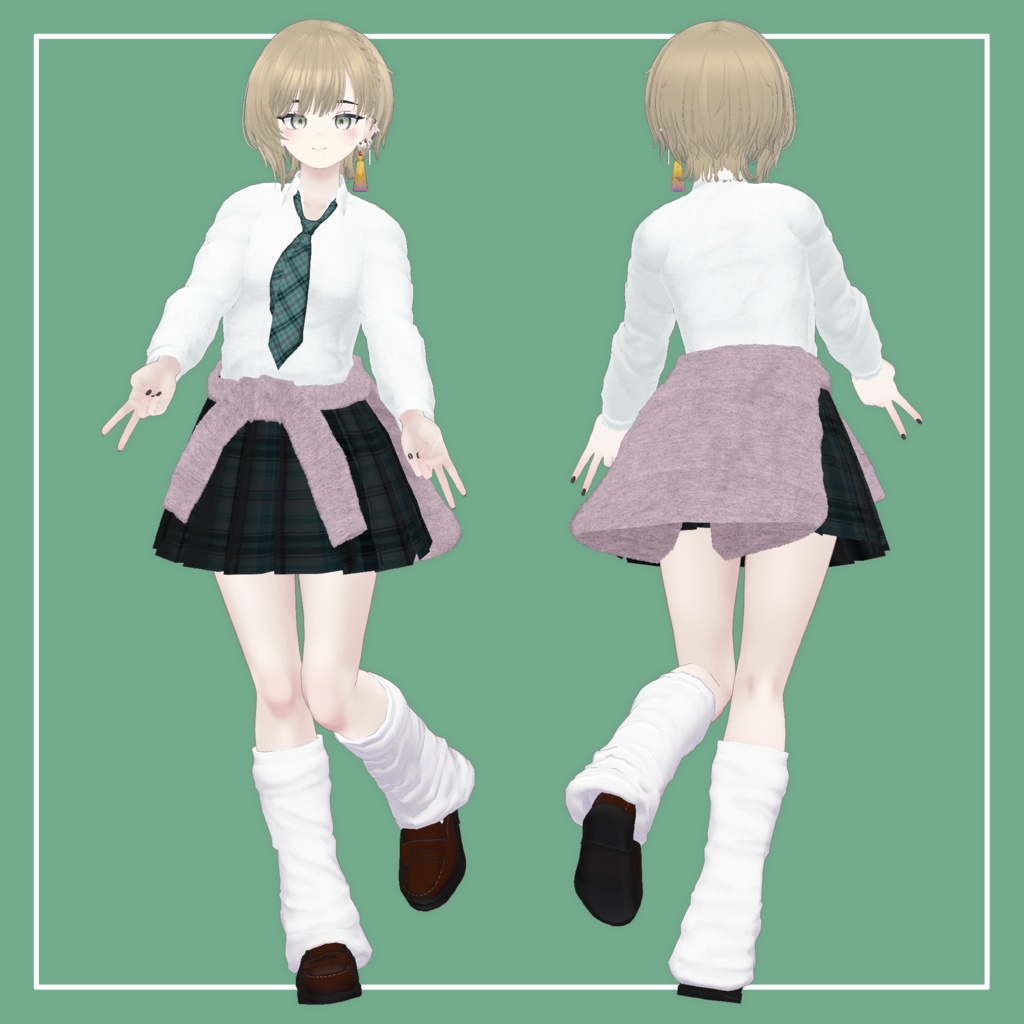 【VRChat】ビナア<Binah>専用 JKSet(MA対応)