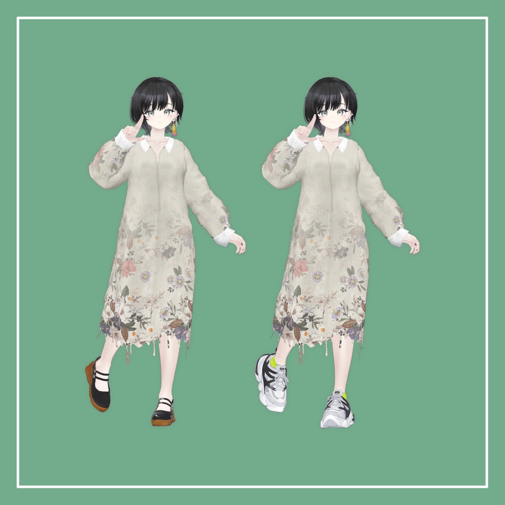 VRChat】ビナア<Binah>専用 es Punps（MA対応） - えれさとのお