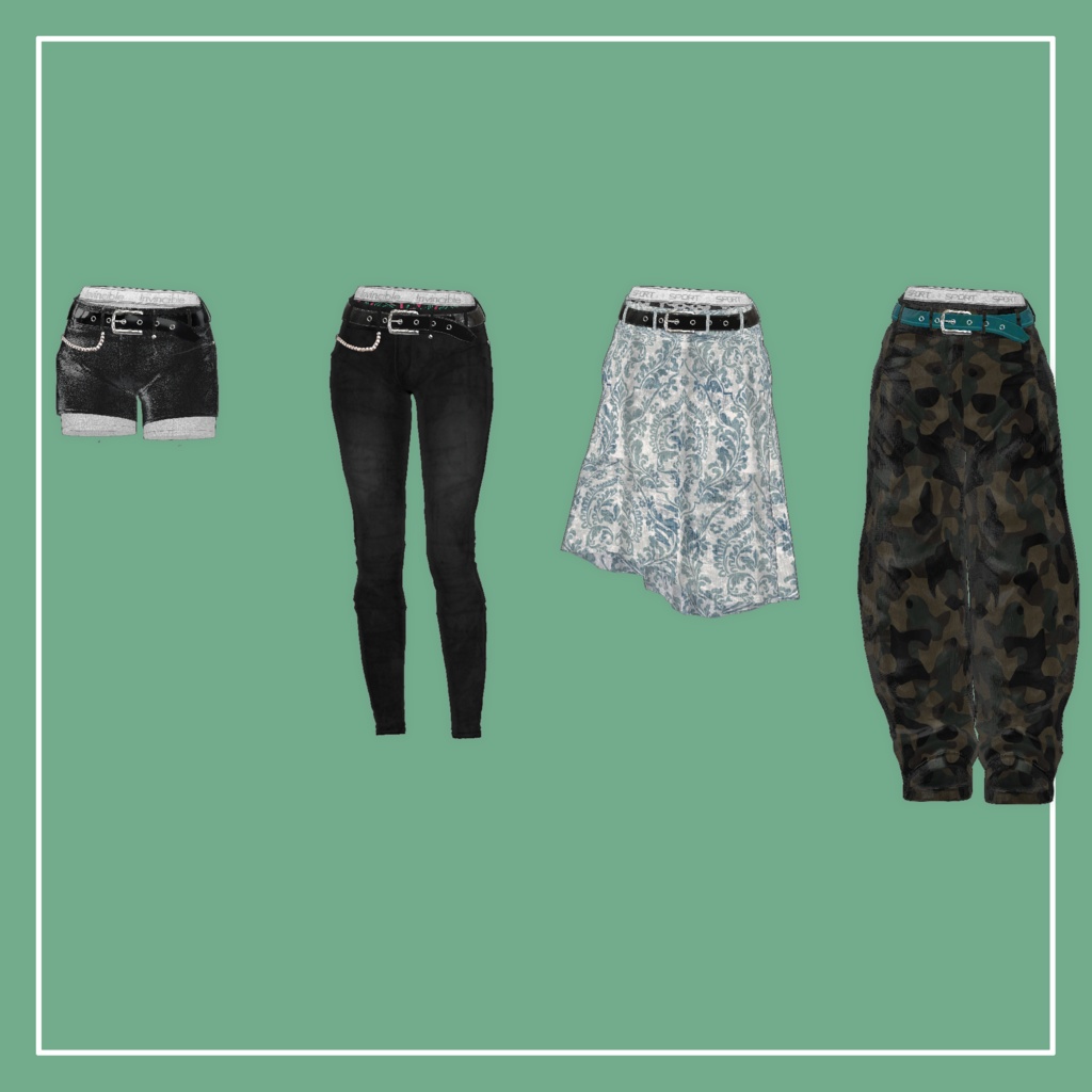 【VRChat】森羅専用 Bottoms Inner(MA対応)