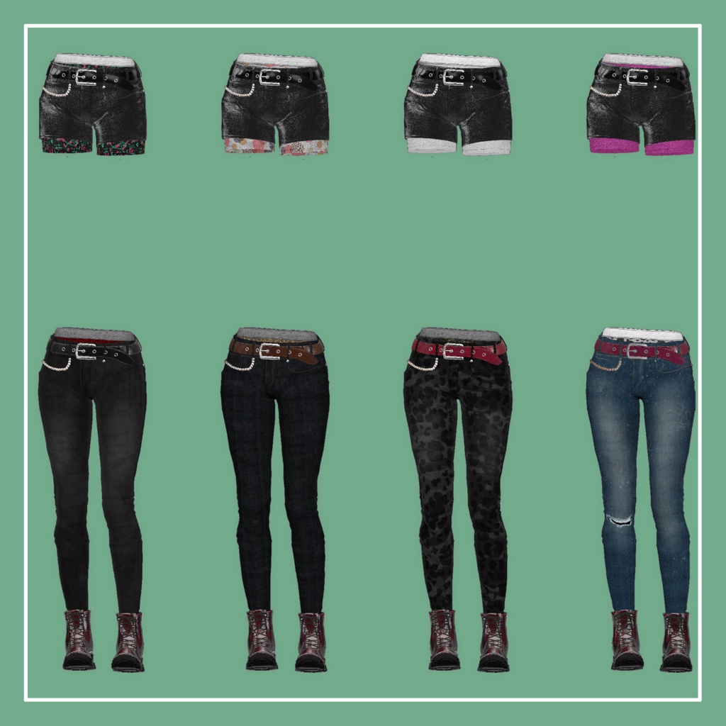 【VRChat】森羅専用 Bottoms Inner(MA対応)