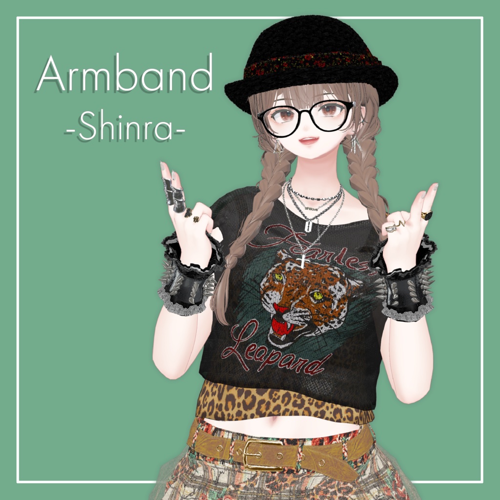 【VRChat】森羅専用 ArmBand（MA対応）