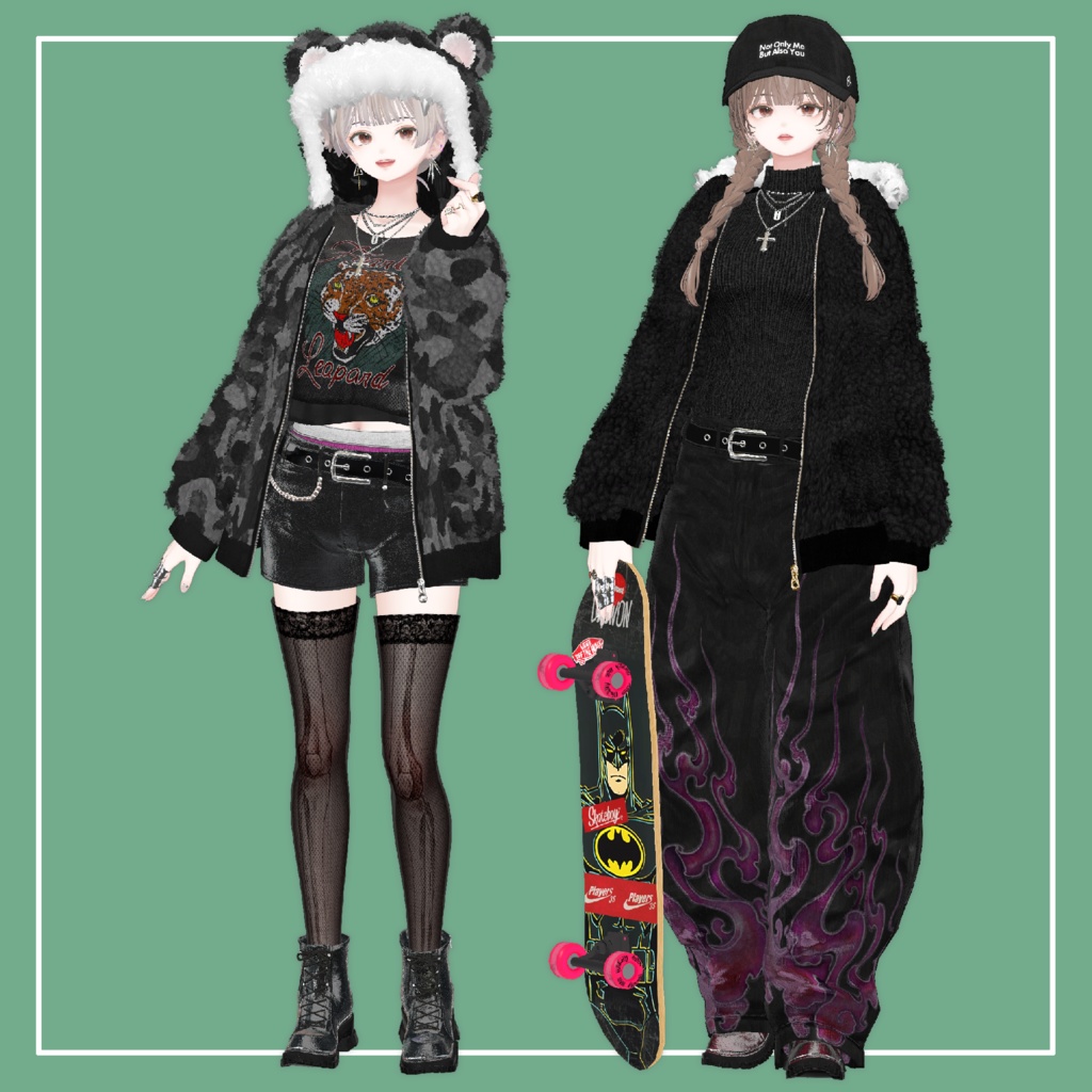 【VRChat】森羅専用 Hoodie ver.KUMA(MA対応)